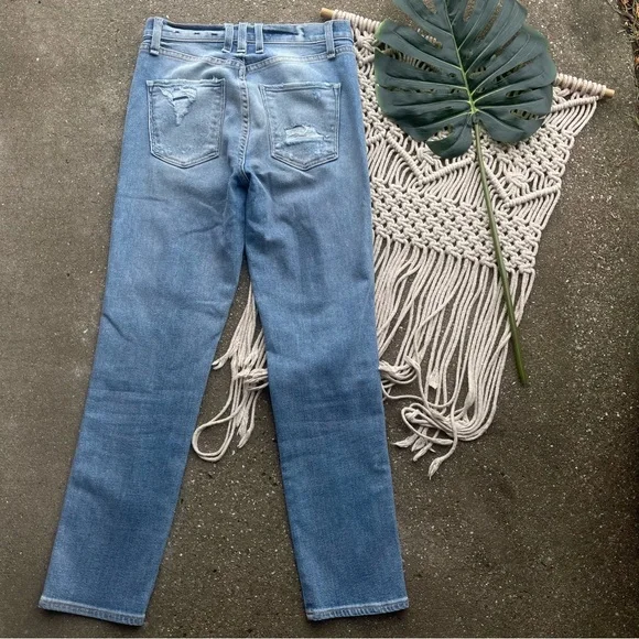 McGuire Distressed Ankle Crop Jeans Size 26 Ankle & Cropped